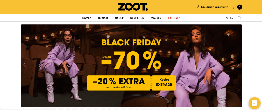 Zoot Online shop